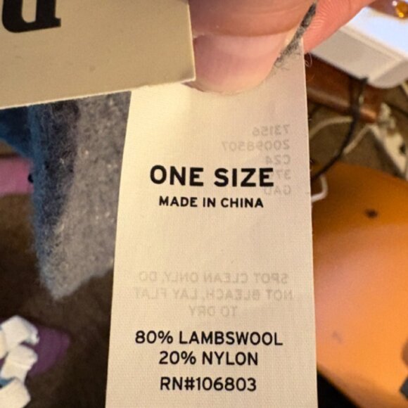 Duluth Trading Co. Lambswool Scarf – Gray, One Size, NWT | Women’s Neck Wrap - Picture 2 of 4